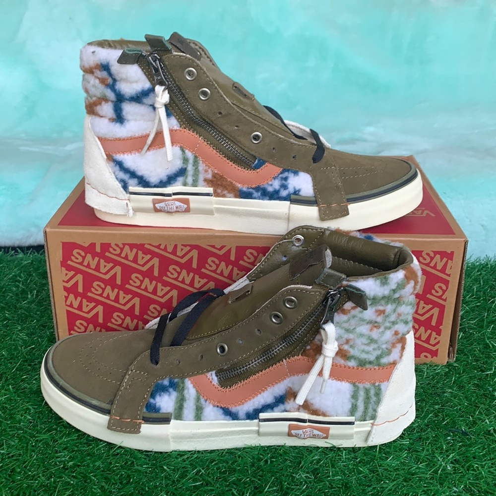 VANS SK8-Hi REISSUE CA MIXEDTXTL Mltryolv WMNS - Picture 2 of 16
